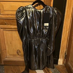 The Kooples metallic dress size Small